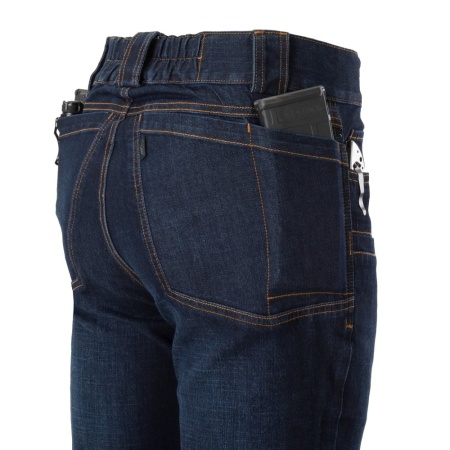 Джинсы Greyman Tactical Slim Helikon, цвет Dark Blue SP-GJS-DD-31 7