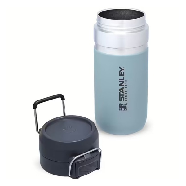 Термобутылка Stanley GO Quick Flip (0,47л), цвет голубой серый 3