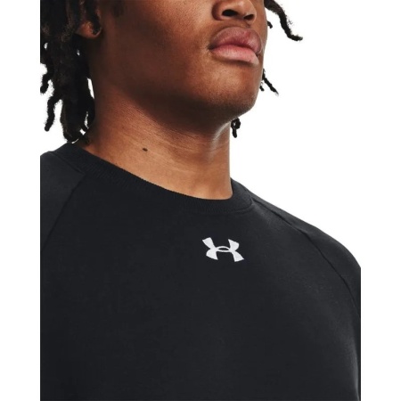 Толстовка Rival Fleece Crew Under Armour, цвет Black 4