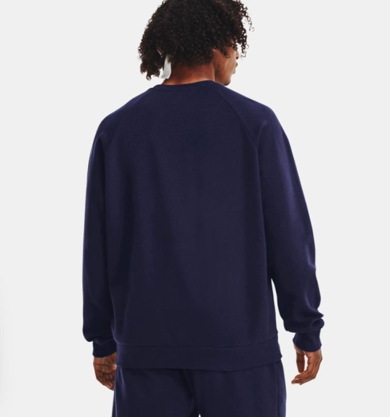Толстовка Rival Fleece Crew Under Armour, цвет Blue 2