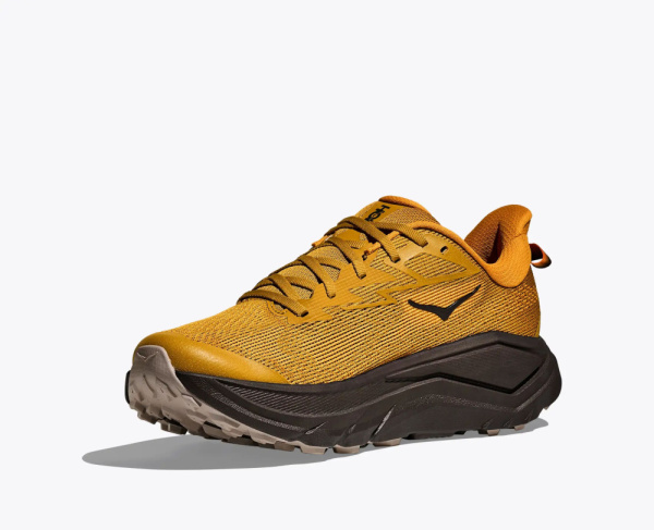 Кроссовки M Сhallenger 8 HOKA, цвет Mustard Seed Black 3