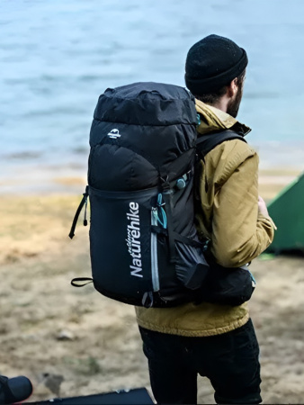 Рюкзак Naturehike, цвет черный (45л) 2