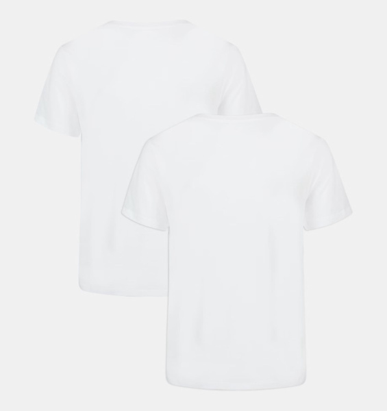 Футболки Men's Perf Cotton (2 pack) UA, цвет White 4