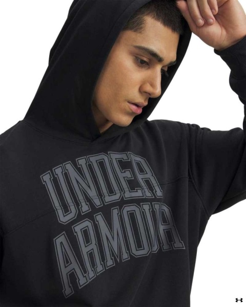 Толстовка M Rival LW Graphic Under Armour, цвет Black 3