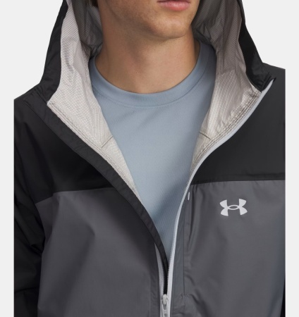 Ветровка Cloudstrike Colorblock Under Armour, цвет Black Gray 3