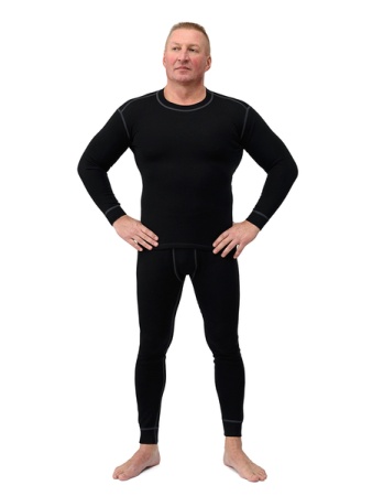 Термобельё AVI-Outdoor NordKapp Arctic, цвет черный/серый