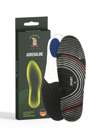 Стельки ADRENALINE анатомич. СПОРТ
