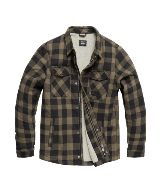 Куртка Sherpa Vintage, цвет Beige Check