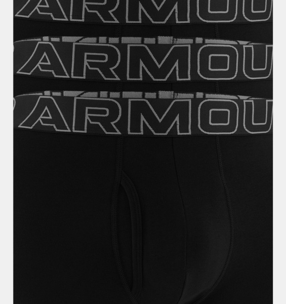 Трусы Men's Performance Cotton 6 (3 pack) UA, цвет Black White 4