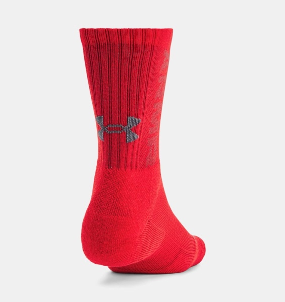 Носки 3-Maker Mid (3 пары) Under Armour, цвет Red Castlerock 3