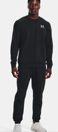 Толстовка Essential Fleece Crew Under Armour, цвет Black 3