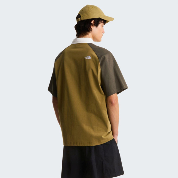 Поло U Relaxed Rugby TNF, цвет Cedar New Taupe Green 12