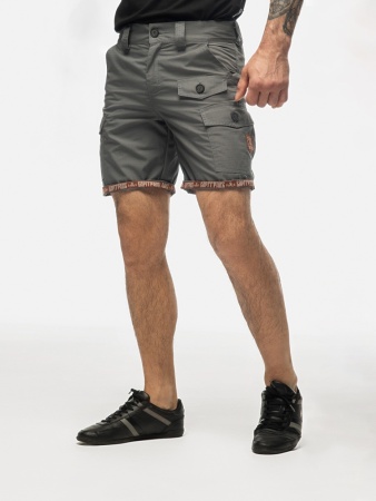 Шорты Карго Варгградъ Серые Рипстоп