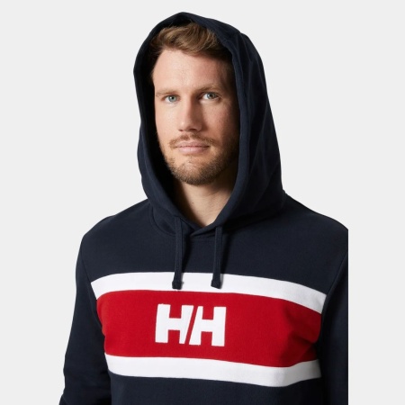 Толстовка Salt Cotton Hoodie HH, цвет Navy 4