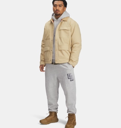 Толстовка Icon Flc Graphic Under Armour, цвет Grey 3