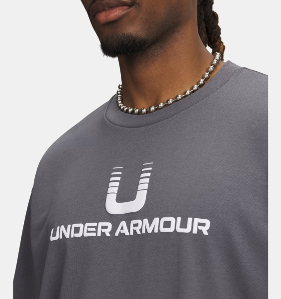 Футболка M HWT U Logo Under Armour, цвет Grey 3