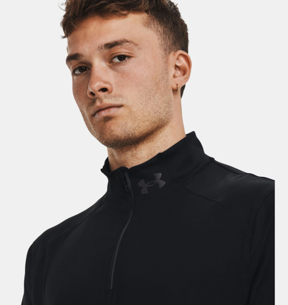 Толстовка Qualifier Run 1 4 ZIP Under Armour, цвет Black 5
