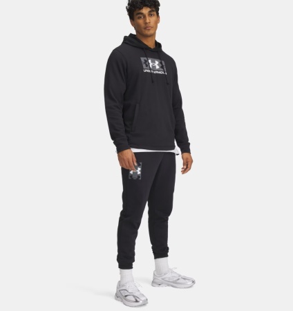 Брюки Rival Terry Logo Under Armour, цвет Black 3