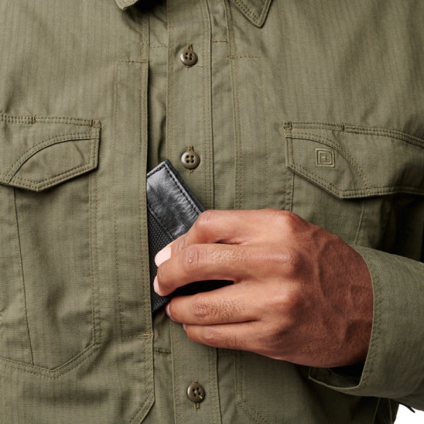 Рубашка Stryke LS 5.11 Tactical, цвет Ranger green 5