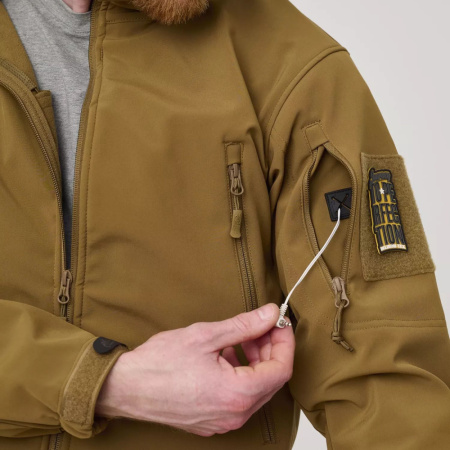 Куртка GUNFIGHTER Helikon, цвет Coyote модель 3