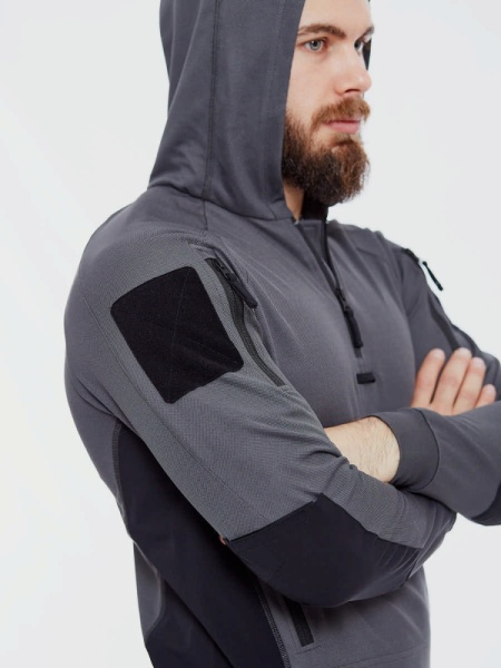 BL-BRH-TC-3501A Толстовка RANGE HOODIE Helikon, цвет Shadow GreyBlack 14