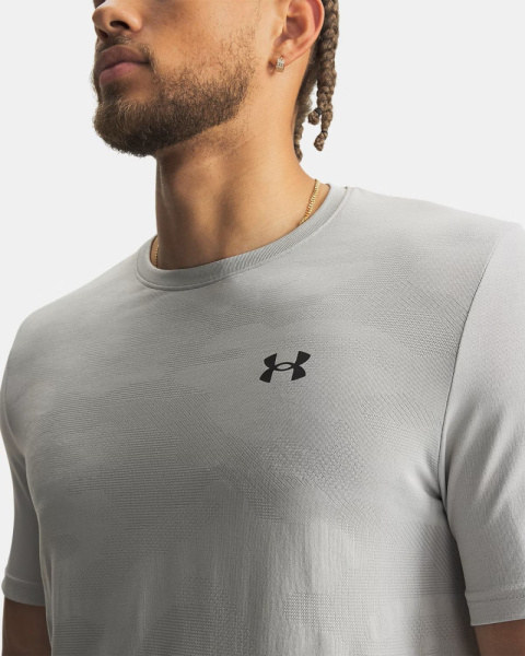 Футболка M Vanish Elite Smls Camo Under Armour, цвет Titanium Ultimate Black 3