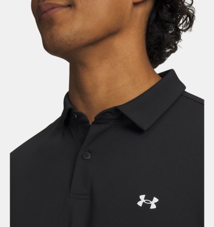 Поло M T2G Pique Under Armour, цвет Black 3