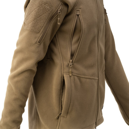 Куртка флисовая Patriot Mk 2 - Hybrid Fleece Helikon, цвет Coyote 6