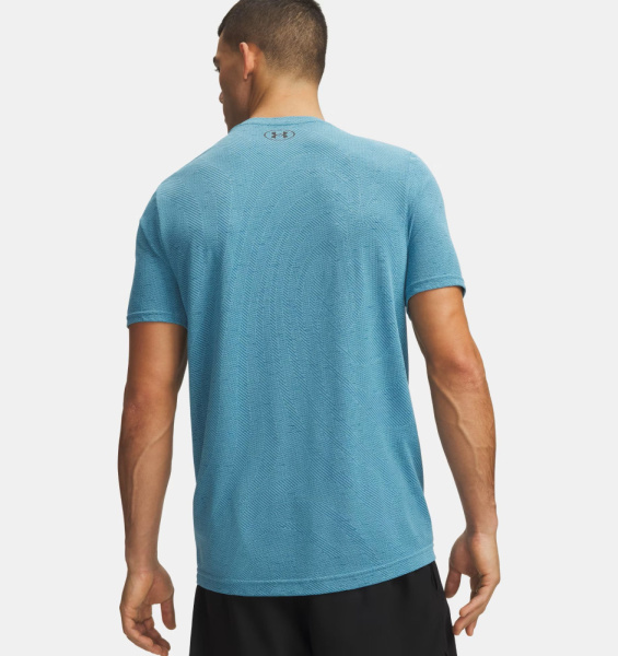 Футболка Vanish Seamless Novelty Under Armour, цвет Blue Haze Black 2