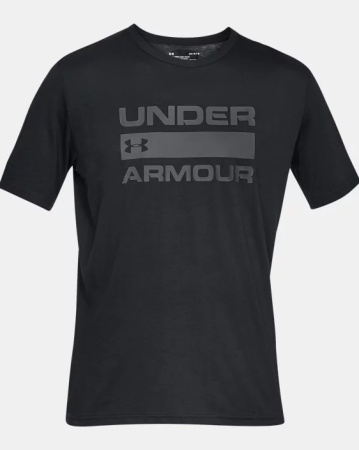 Футболка Team Issue Wordmark Under Armour, цвет Black 5