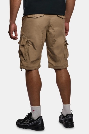 Шорты Terrance Vintage, цвет Dark Khaki МОДЕЛЬ 2