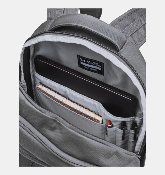 Рюкзак Hustle 6.0 Under Armour, цвет Grey (29л) 4