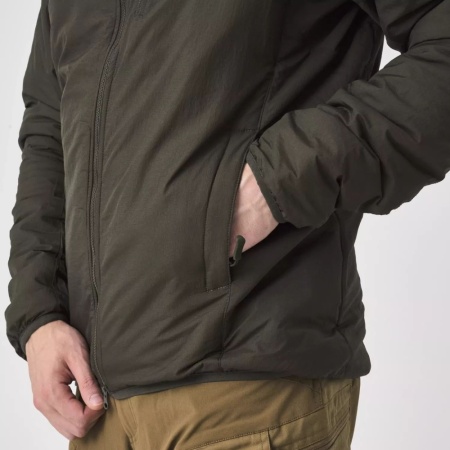 Куртка WOLFHOUND Hoodie® Helikon, цвет Taiga Green модель 5