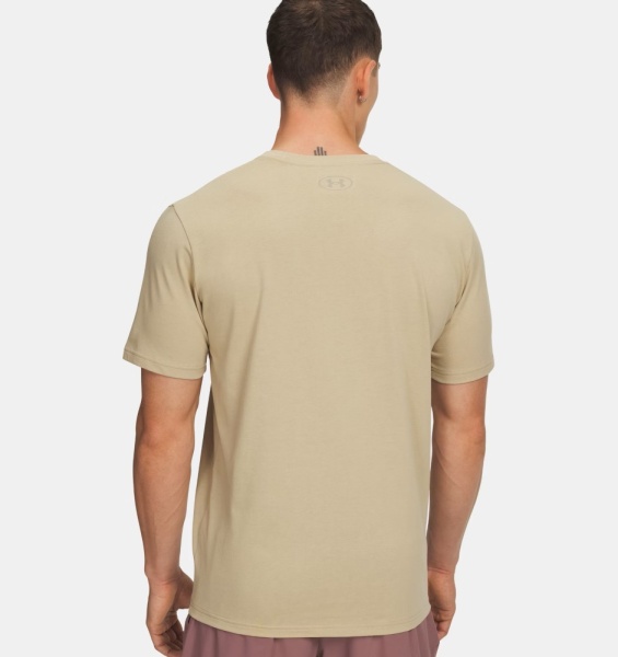 Футболка ABC Camo Boxed Logo Under Armour, цвет Field Khaki 2