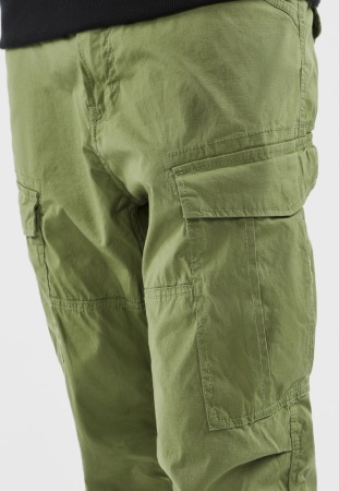Брюки Conner cargo jogger Vintage, цвет Bright Olive МОДЕЛЬ 4