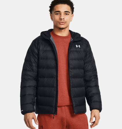 Куртка M Legend Down Hooded Under Armour, цвет Black