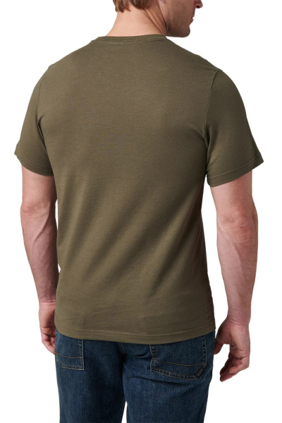 Футболка 5.11 Logo 5.11 Tactical, цвет Ranger Green 3