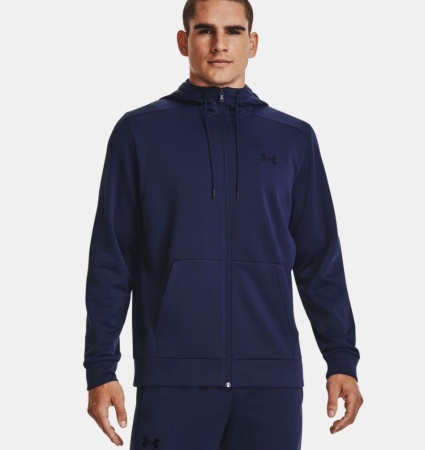 Толстовка Armour Fleece FZ Under Armour, цвет Navy