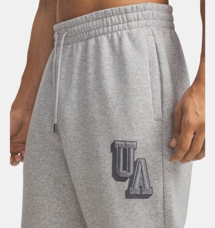 Брюки M Icon Flc Graphic Under Armour, цвет Grey 4