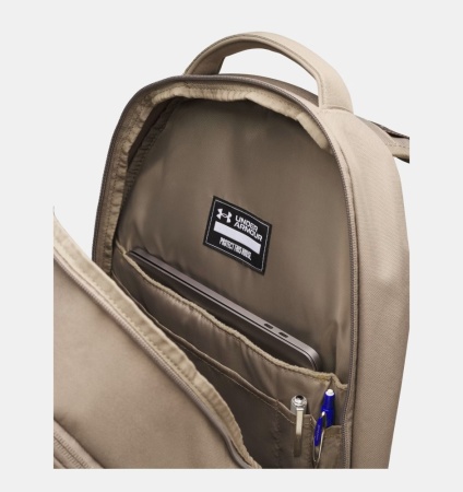 Рюкзак U Hustle 6.0 Pro Under Armour, цвет Taupe Dusk (31л) 3