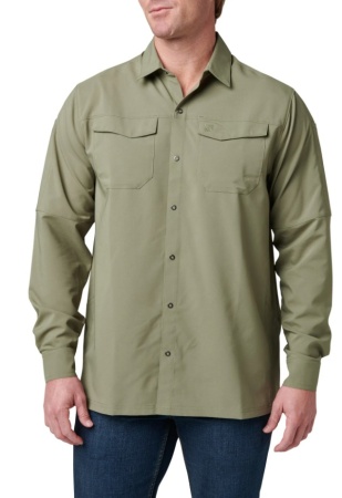 Рубашка FREEDOM FLEX 5.11 Tactical, цвет Tank Green