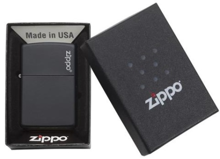 Зажигалка Zippo ZL Black Matte, цвет черный, матовый 4