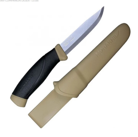 Нож Morakniv Companion Desert, нерж,сталь, цвет песочный