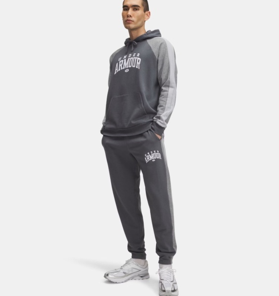 Брюки M Rival Flc CB Under Armour, цвет Grey 3