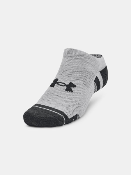 Носки Performance Tech (3 пары) Under Armour, цвет Grey 2