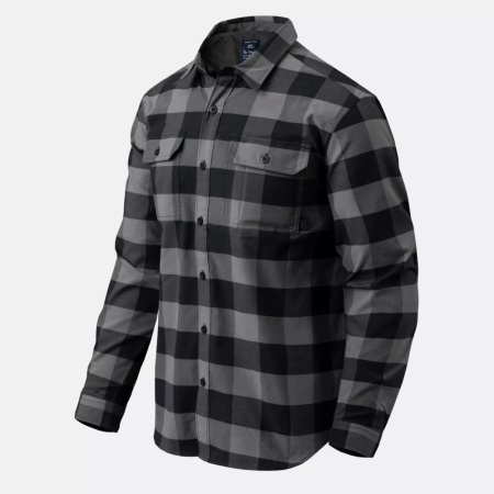 Рубашка Greyman NS Helikon, цвет True Grey Checkered 2