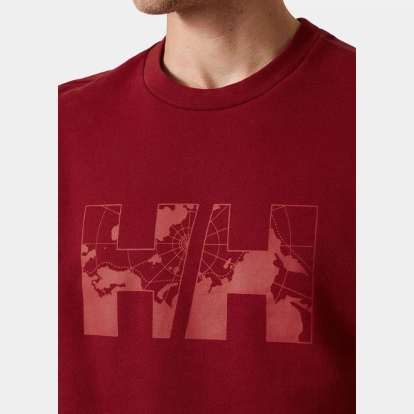 Свитер ARCTIC OCEAN HH, цвет Oxblood 4