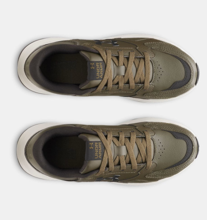 Кроссовки Edge LTHR Under Armour, цвет Expedition Green 3
