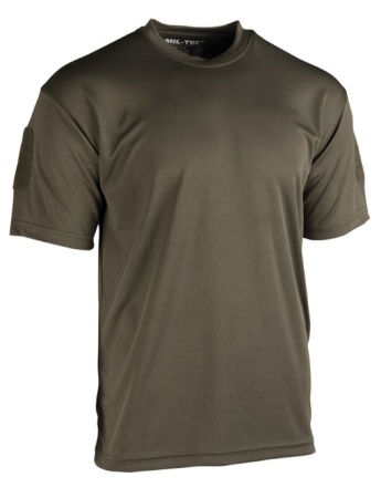 Футболка тактич. Quick Dry Mil-Tec, цвет Olive