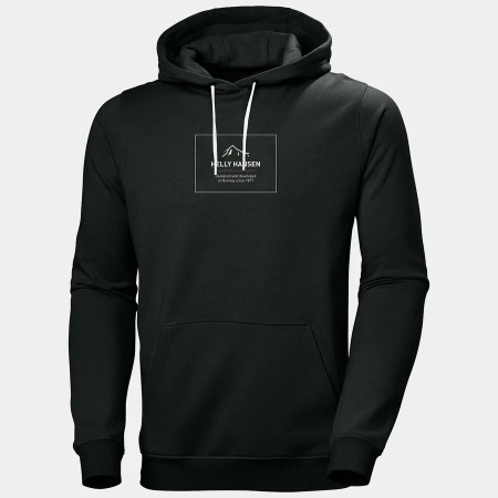 Толстовка F2F ORGANIC COTTON HH, цвет Ebony Melange 3